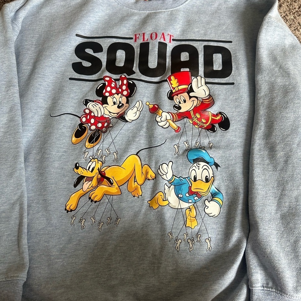 Preloved Gray Disney Character Sweatshirt - Picture 2 of 4